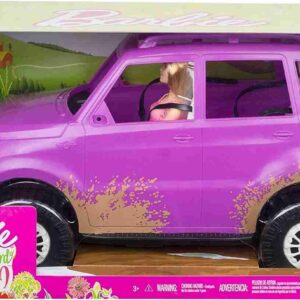 barbie and car